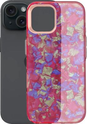 Coque AVIZAR iPhone 15 Nacré Rose