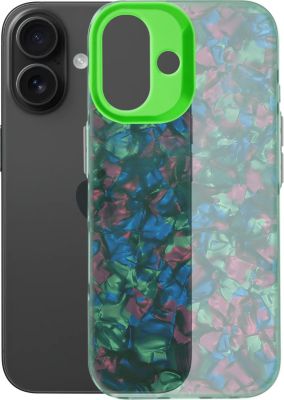 Coque AVIZAR iPhone 16 Nacré Vert Coque AVIZAR iPhone 16 Nacré Vert