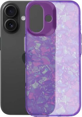 Coque AVIZAR iPhone 16 Plus Nacré Violet