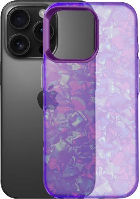 Coque AVIZAR iPhone 16 Pro Max Nacré Violet