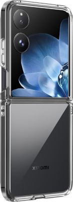 Coque AVIZAR Xiaomi Mix Flip Rigide Transparent