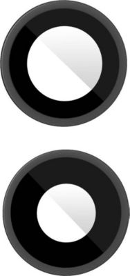 Protège écran AVIZAR Lentille Caméra iPhone 12 Noir