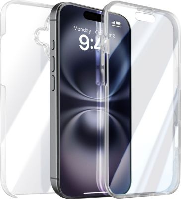 Coque AVIZAR 360° iPhone 16 Tactile Transparent Coque AVIZAR 360° iPhone 16 Tactile Transparent