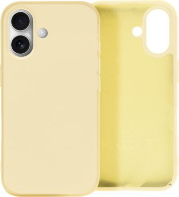 Coque AVIZAR iPhone 16 Plus Semi-rigide Jaune