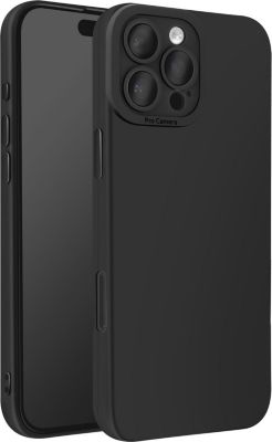 Coque AVIZAR iPhone 16 Pro Souple Noir