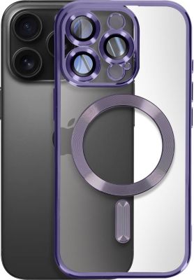 Coque AVIZAR pour iPhone 16 Pro Max Contour Chromé