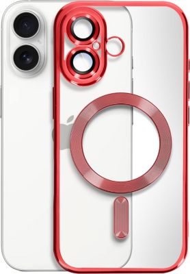 Coque AVIZAR pour iPhone 16 avec Contour Chromé