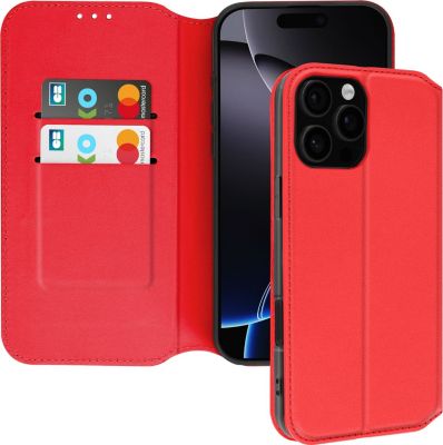 Etui AVIZAR iPhone 16 Pro Max Portefeuille Rouge Etui AVIZAR iPhone 16 Pro Max Portefeuille Rouge