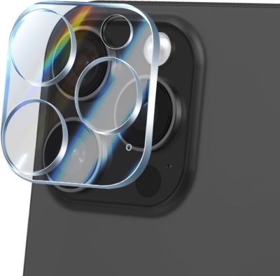 Protège objectif AVIZAR iPhone 16 Pro Verre Trempé Transparent
