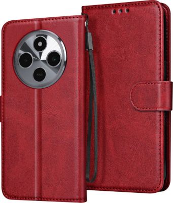Etui AVIZAR Xiaomi Redmi 14C Portefeuille Bordeaux