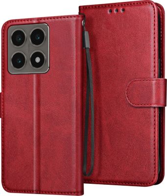 Etui AVIZAR Xiaomi 14T Pro Portefeuille Bordeaux