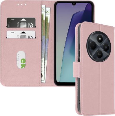 Etui AVIZAR Xiaomi Redmi 14C Portefeuille Rose