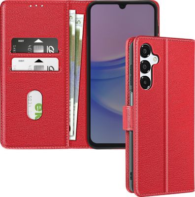 Etui AVIZAR Samsung Galaxy A16 Portefeuille Rouge