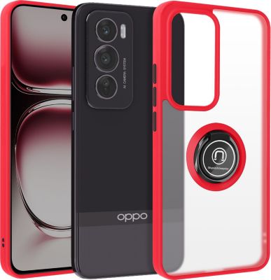 Coque AVIZAR Oppo Reno 12 Pro Bague Support Rouge