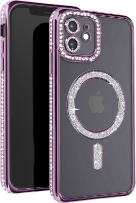 Coque AVIZAR Diamant iPhone 12 MagSafe Violet Coque AVIZAR Diamant iPhone 12 MagSafe Violet