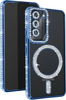 Coque AVIZAR Diamant Samsung Galaxy S23 MagSafe Bleu