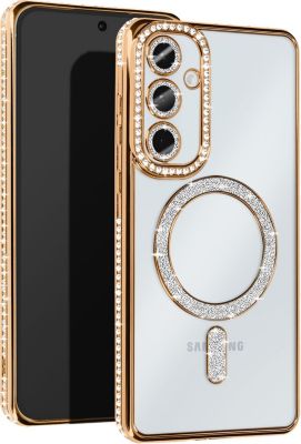 Coque AVIZAR Diamant Samsung Galaxy A55 MagSafe Or