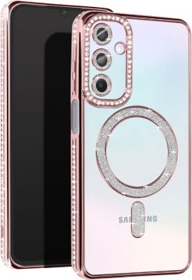 Coque AVIZAR Diamant Samsung A15 MagSafe Rose Gold Coque AVIZAR Diamant Samsung A15 MagSafe Rose Gold