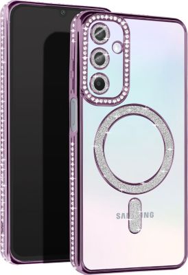 Coque AVIZAR Diamant Samsung A15 MagSafe Violet