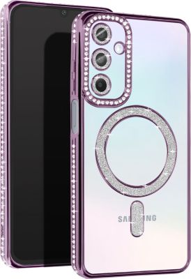 Coque AVIZAR Diamant Samsung A15 MagSafe Violet