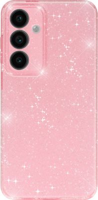 Coque AVIZAR Samsung S24 FE Silicone Rose Pailleté Coque AVIZAR Samsung S24 FE Silicone Rose Pailleté
