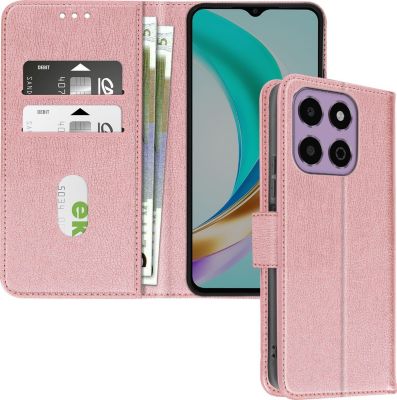 Etui AVIZAR Honor X6b Portefeuille Rose