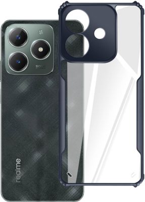 Coque AVIZAR Realme C61 Antichoc Contour Bleu