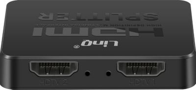 Adaptateur HDMI LINQ Multiprise HDMI 4K Ultra HD Noir