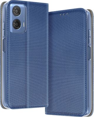 Etui AVIZAR Motorola Moto G24 Power Porte-carte Bleu