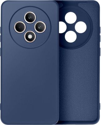 Coque AVIZAR Oppo Reno 12F Semi-rigide Bleu Nuit