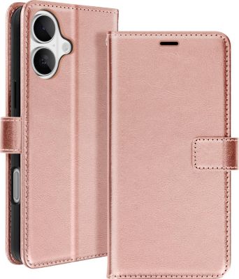 Etui MAYAXESS iPhone 16 Portefeuille Rose Gold Etui MAYAXESS iPhone 16 Portefeuille Rose Gold