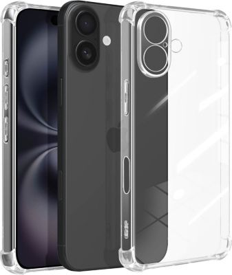Coque MAYAXESS iPhone 16 Plus Bumper Transparent