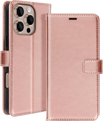 Etui MAYAXESS iPhone 16 Pro Portefeuille Rose Gold Etui MAYAXESS iPhone 16 Pro Portefeuille Rose Gold