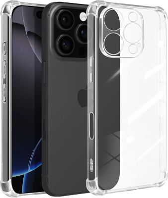 Coque MAYAXESS iPhone 16 Pro Max Bumper Transparent