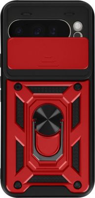 Coque MAYAXESS Google Pixel 9 Pro XL Bague Rouge Coque MAYAXESS Google Pixel 9 Pro XL Bague Rouge