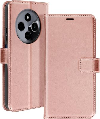 Etui MAYAXESS Xiaomi Redmi 14C Portefeuille Rose Gold