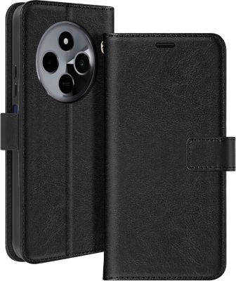 Etui MAYAXESS Xiaomi Redmi 14C Portefeuille Noir