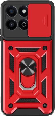 Coque MAYAXESS Honor 200 Smart Antichoc Bague Rouge
