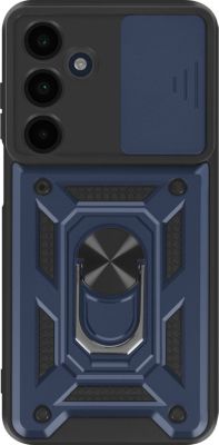 Coque MAYAXESS Samsung Galaxy A16 Bague Bleu Nuit