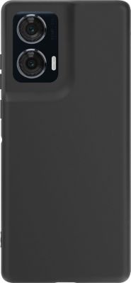 Coque MAYAXESS Motorola Edge 50 Fusion Souple Noir