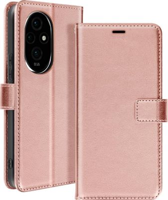 Etui MAYAXESS Honor 200 Portefeuille Rose Gold