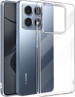 Coque MAYAXESS Xiaomi 14T Silicone Souple Transparent Coque MAYAXESS Xiaomi 14T Silicone Souple Transparent