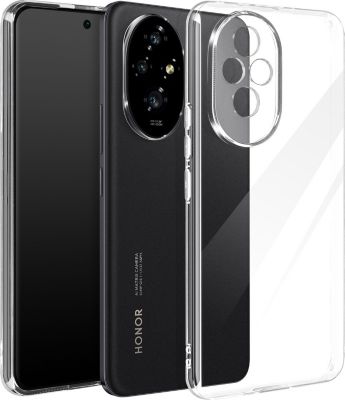 Coque AVIZAR Honor 200 Silicone Souple Transparent