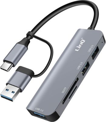 Hub LINQ et USB avec Ports USB 3.0 + 2x USB 2.0