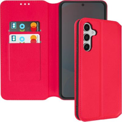Etui AVIZAR Samsung Galaxy S24 FE Portefeuille Rouge