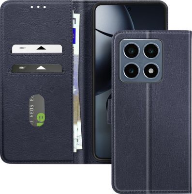 Etui AVIZAR Xiaomi 14T Portefeuille Bleu Nuit