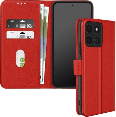 Etui AVIZAR Honor 200 Smart Portefeuille Rouge Etui AVIZAR Honor 200 Smart Portefeuille Rouge