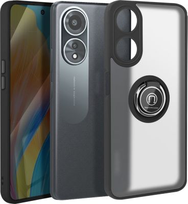 Coque AVIZAR Oppo A58 Bague Support Noir