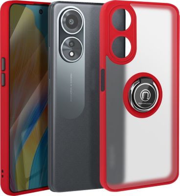 Coque AVIZAR Oppo A58 Bague Support Rouge