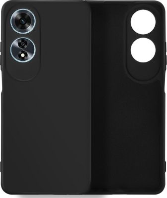 Coque AVIZAR Oppo A60 Semi-rigide Noir